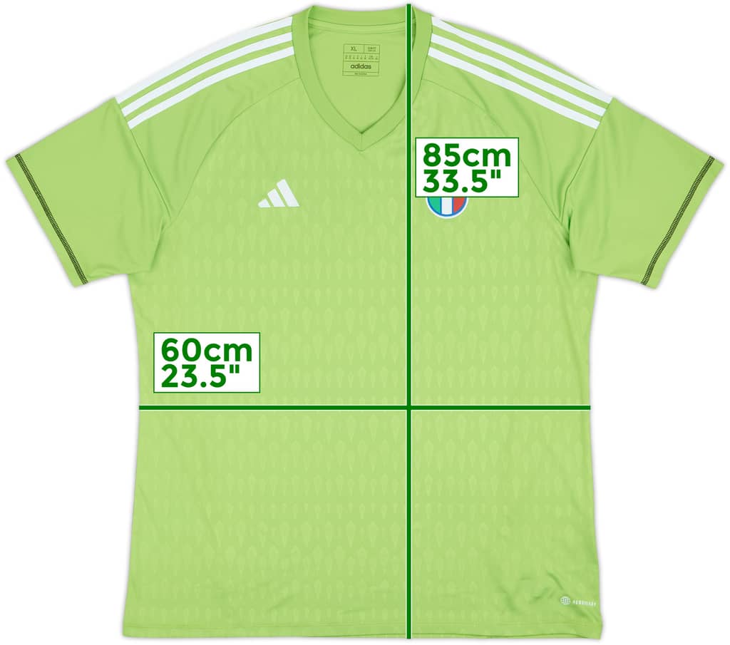2023-24 Italy GK S/S Shirt - 8/10 - (XL)