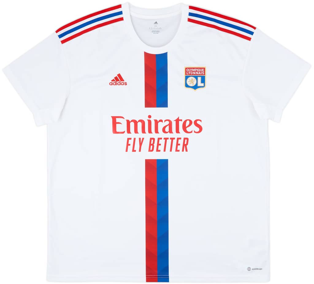 2022-23 Lyon Home Shirt - 10/10 - (XXL)