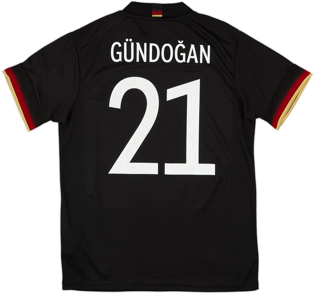 2020-21 Germany Away Shirt Gundogan #21 - 8/10 - (L)