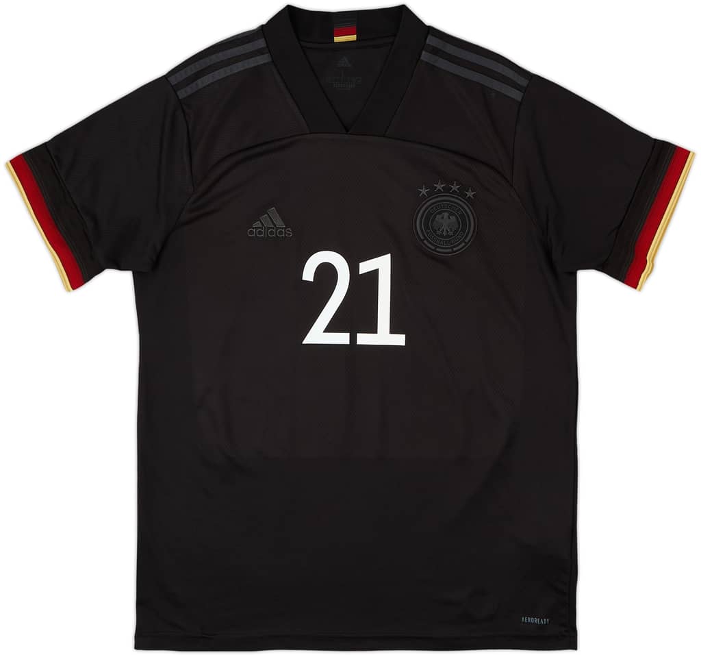 2020-21 Germany Away Shirt Gundogan #21 - 8/10 - (L)