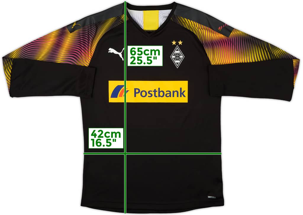 2019-20 Borussia Monchengladbach GK Shirt - 9/10 - (M)