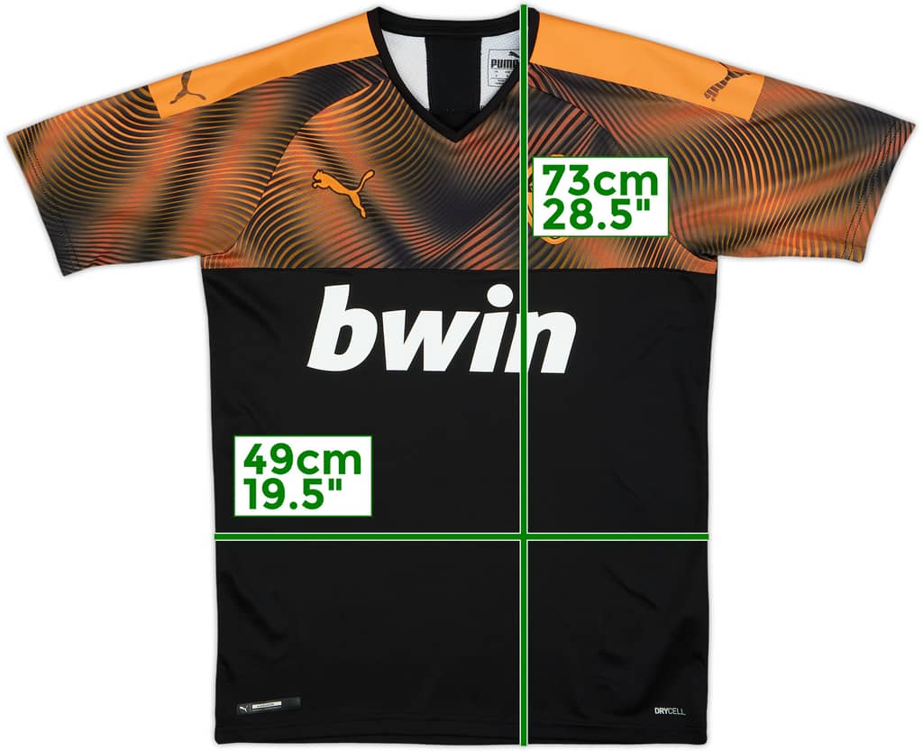 2019-20 Valencia Away Shirt - 10/10 - (S)