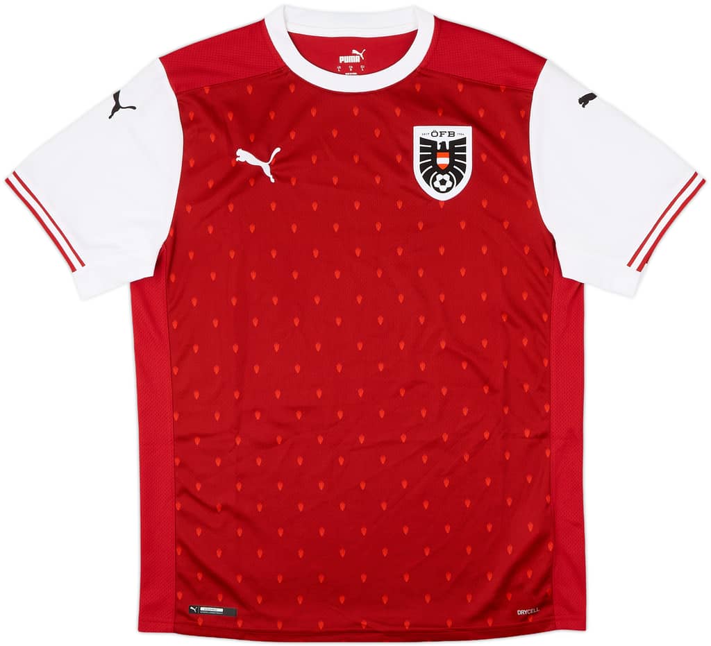 2020-22 Austria Home Shirt - 9/10 - (L)