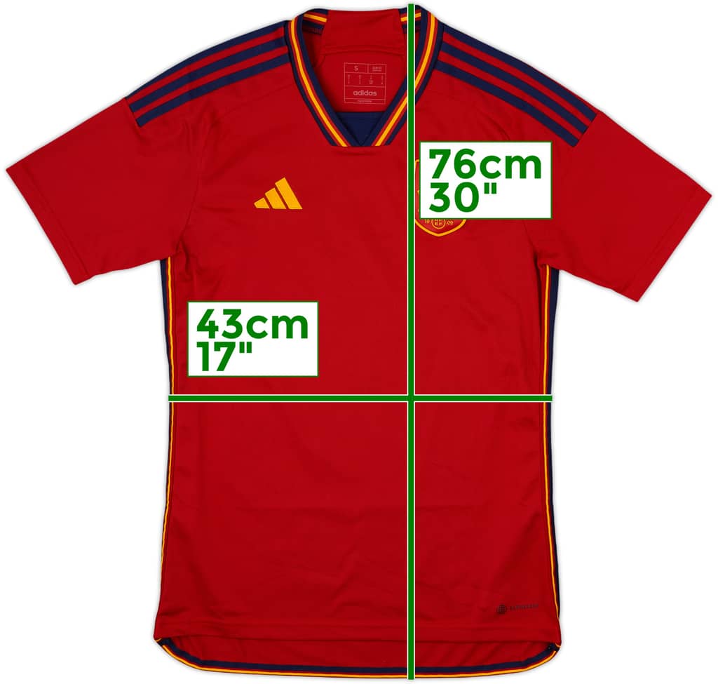 2022-23 Spain Home Shirt - 5/10 - (S)