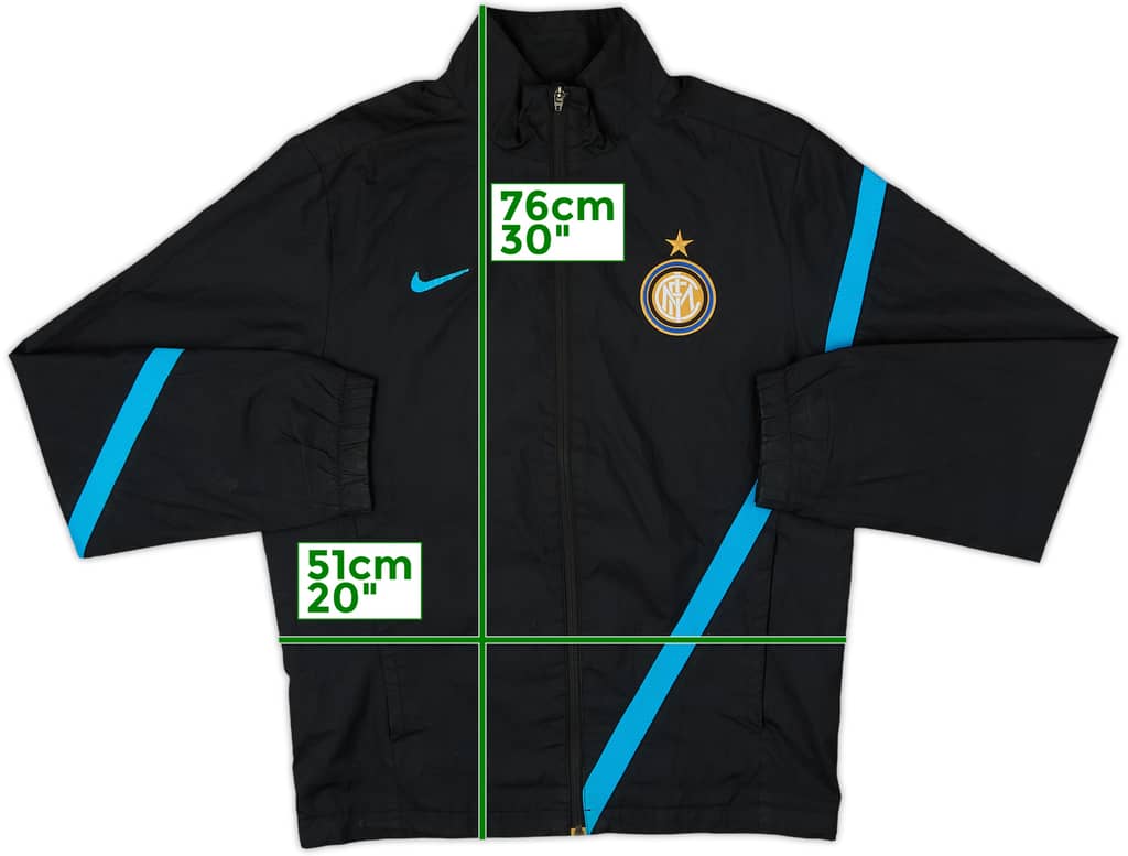 2011-12 Inter Milan Nike Track Jacket - 4/10 - (S)