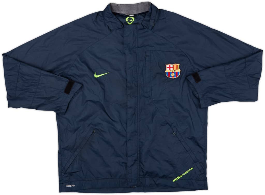 2007-08 Barcelona Nike Rain Jacket - 7/10 - (L)