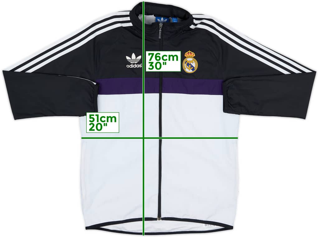2015-16 Real Madrid adidas Originals Track Jacket - 7/10 - (S)