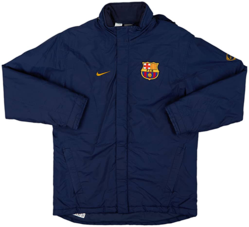 2003-04 Barcelona Nike Padded Bench Coat - 7/10 - (S)