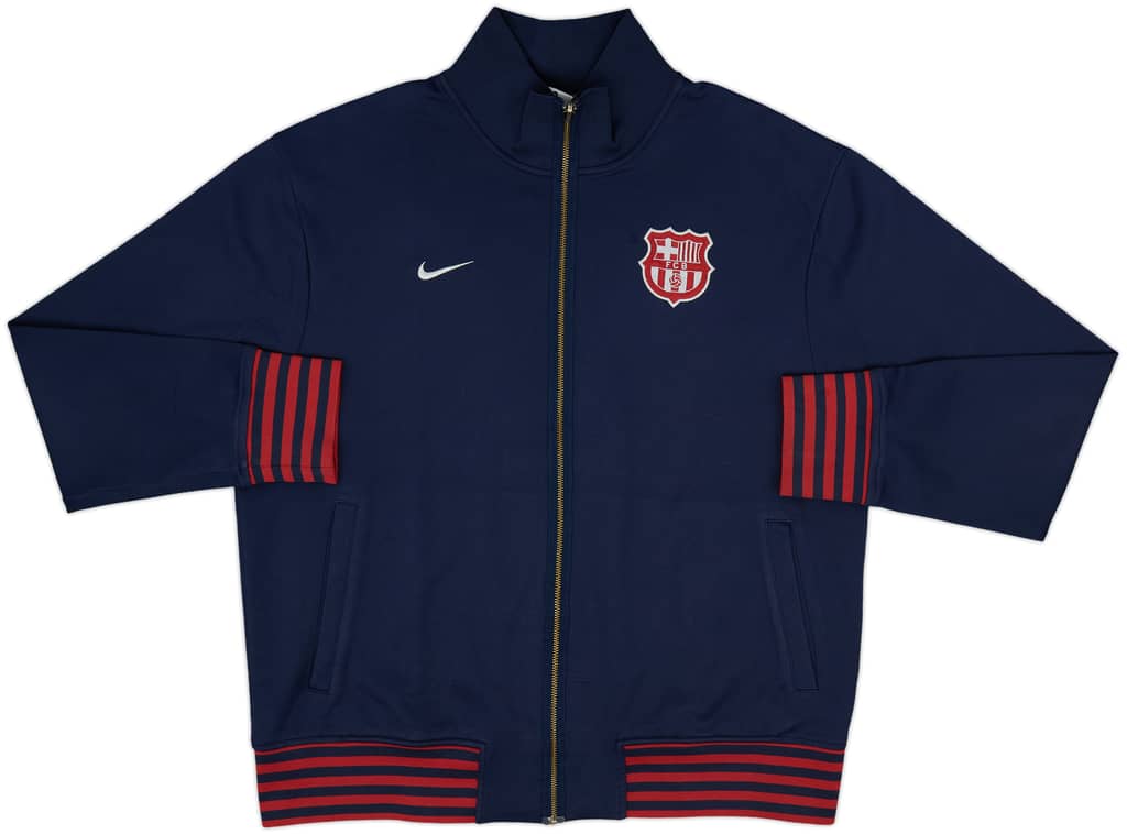 2010-11 Barcelona Nike Track Jacket - 9/10 - (XL)