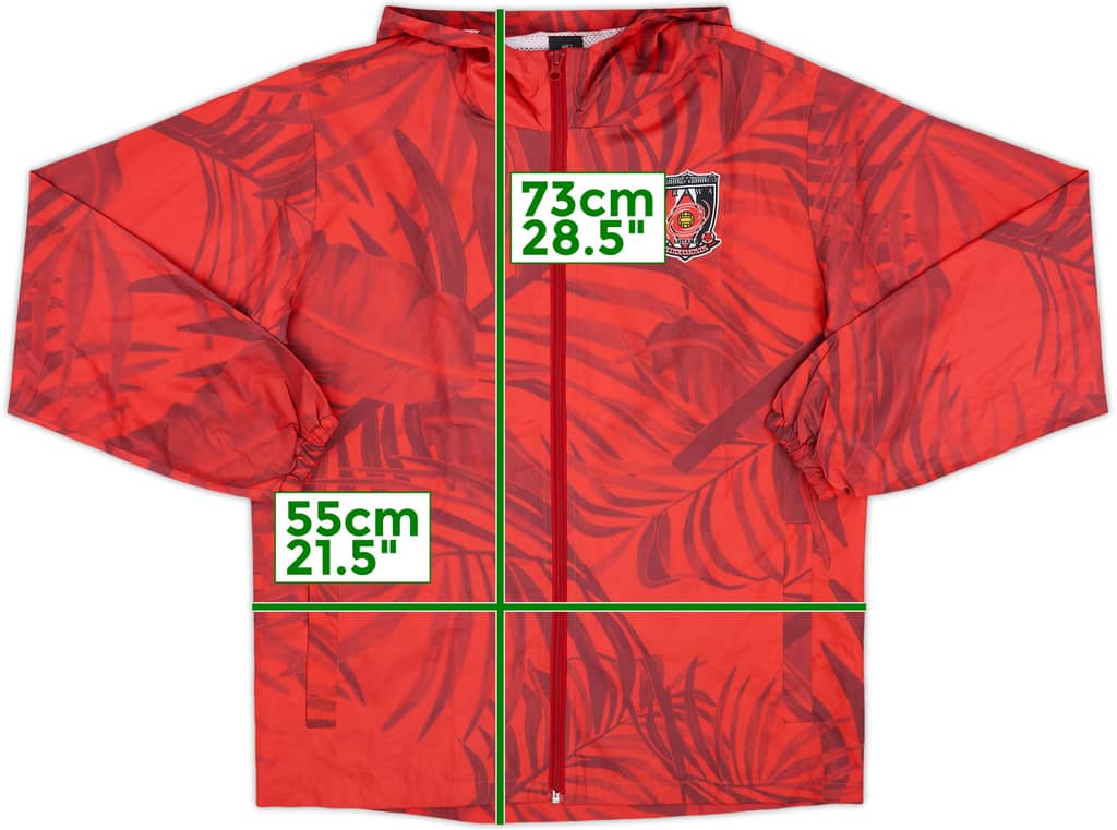 2020s Urawa Red Diamonds Hooded Track Jacket - 10/10 - (M)