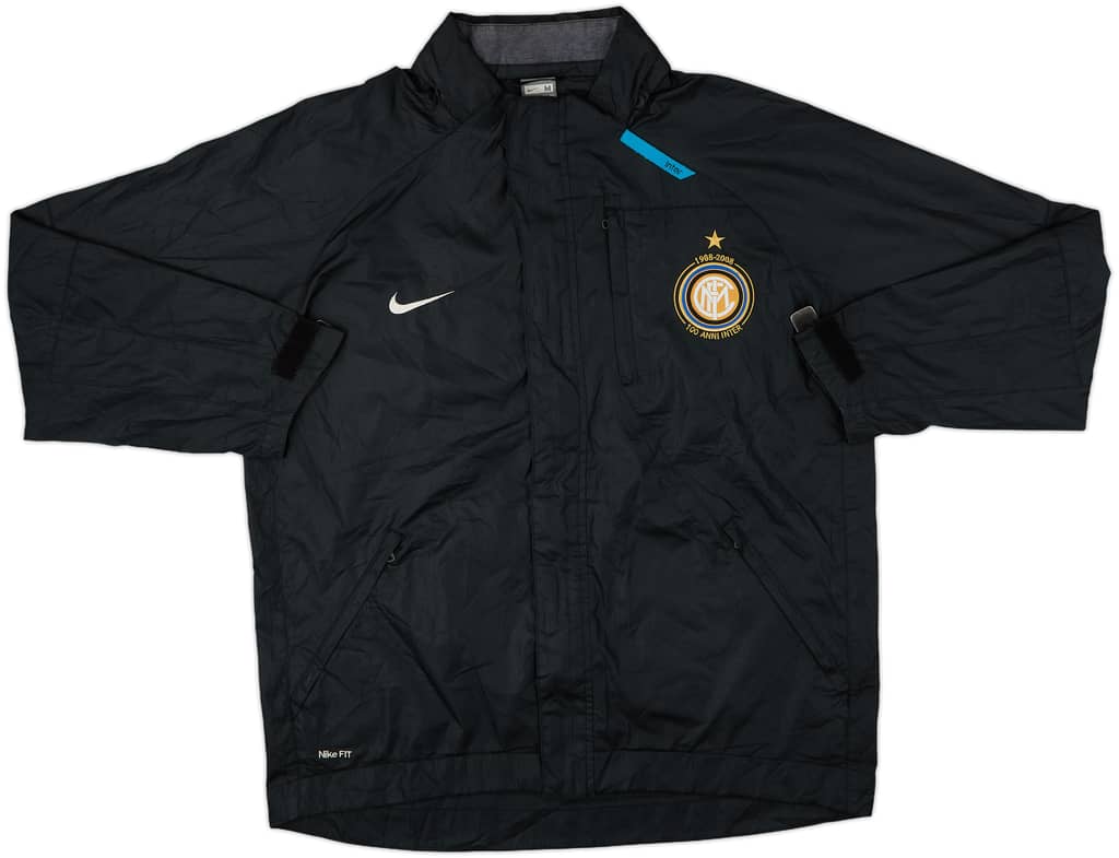 2007-08 Inter Milan Nike Rain Jacket - 7/10 - (M)
