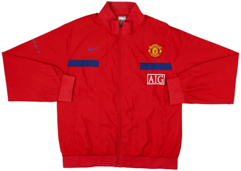 2009-10 Manchester United Nike Track Jacket - 8/10 - (M)