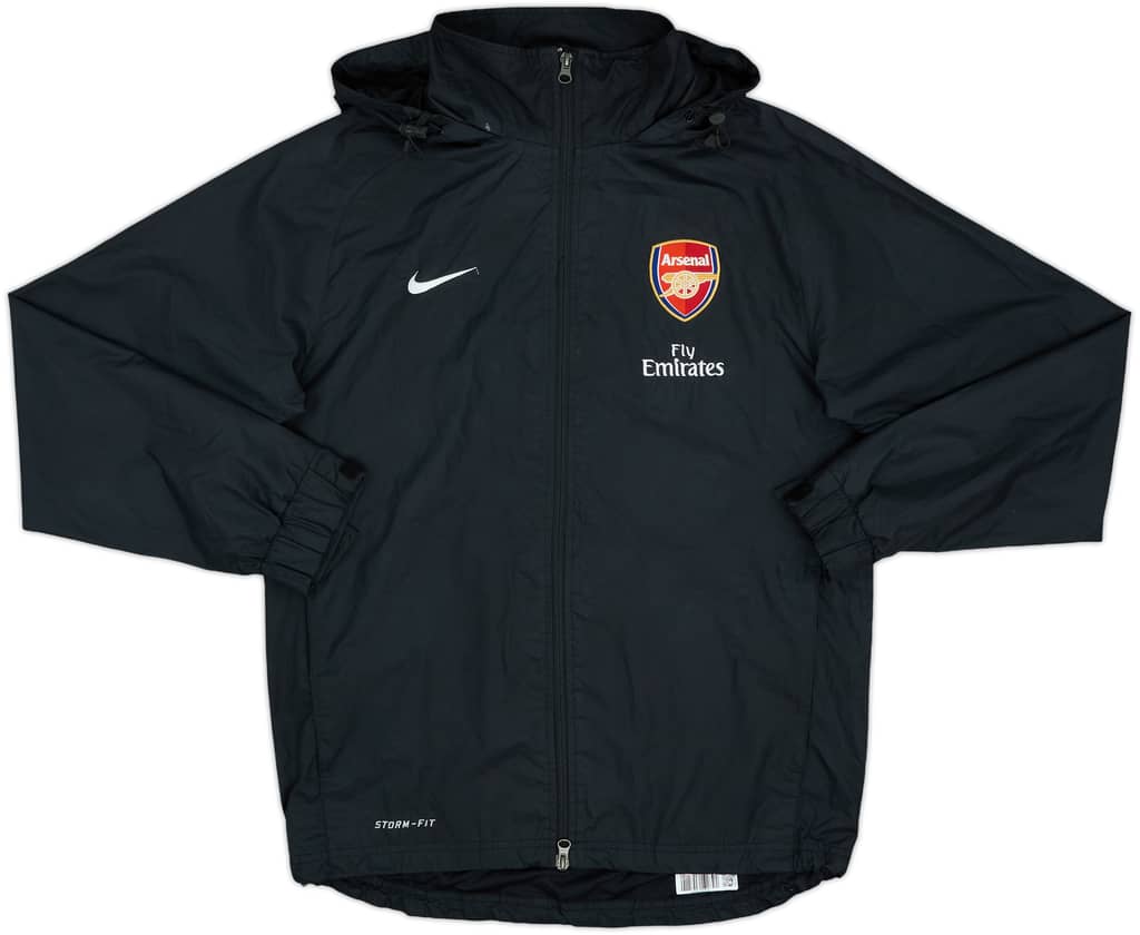 2012-13 Arsenal Nike Hooded Rain Jacket - 8/10 - (S)