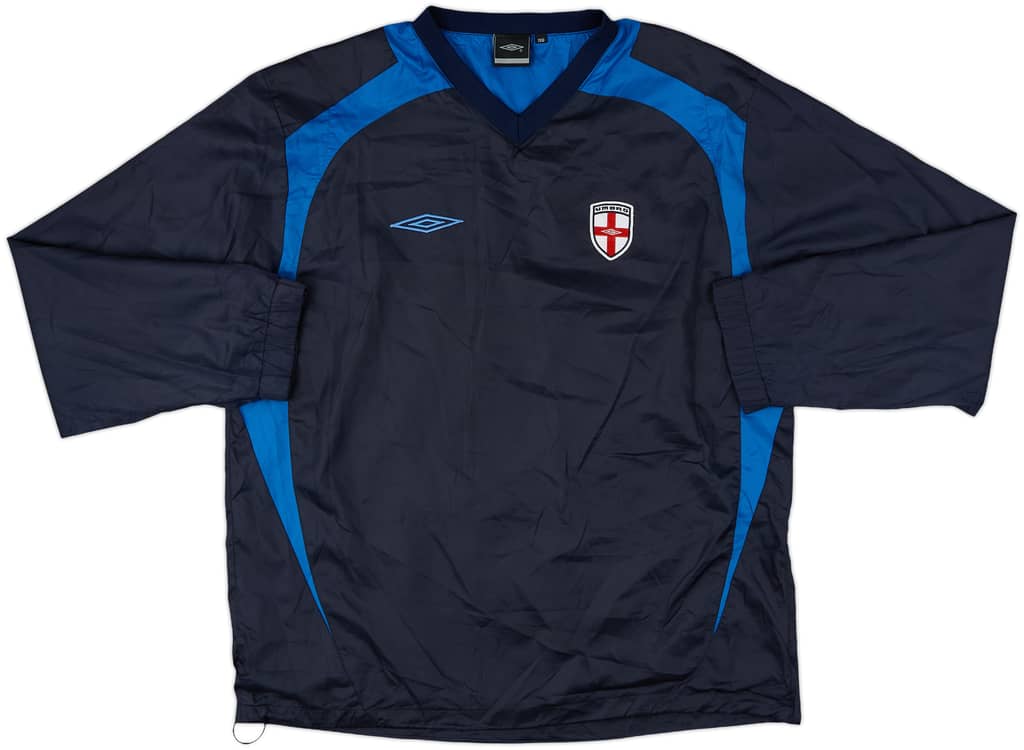 2004-06 England Umbro Drill Top - 10/10 - (XXL)