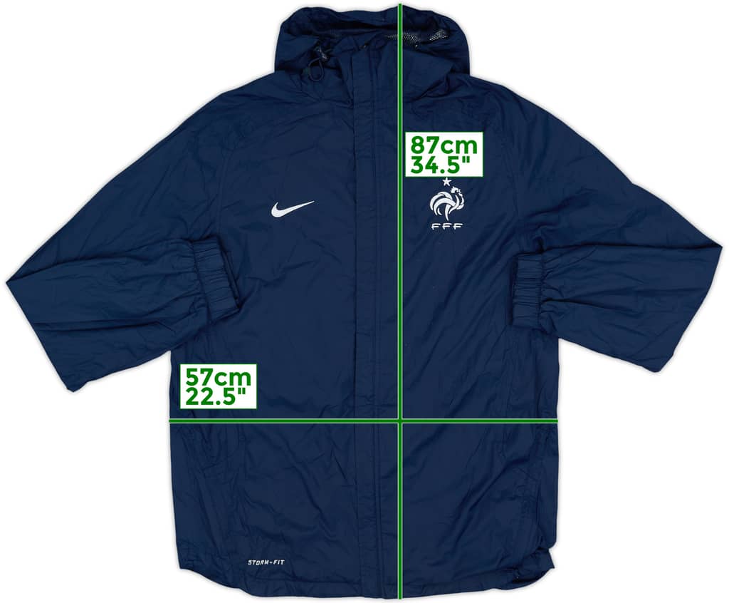 2011-12 France Nike Rain Coat - 8/10 - (M)