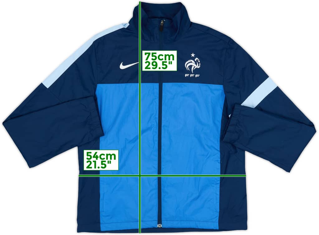 2013-14 France Nike Track Jacket - 8/10 - (M)