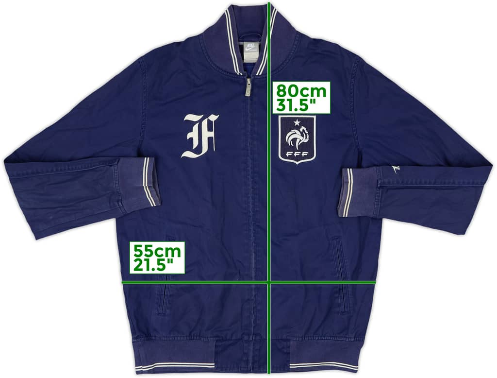 2012-13 France Nike Track Jacket - 7/10 - (XL)