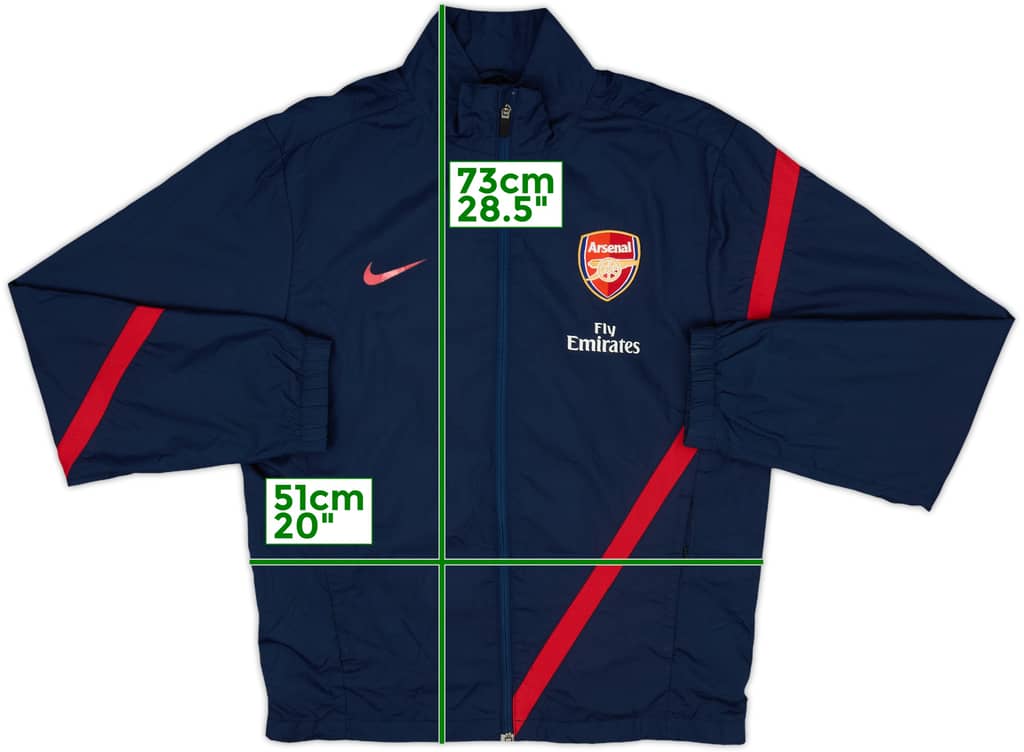 2012-13 Arsenal Nike Track Jacket - 6/10 - (M)