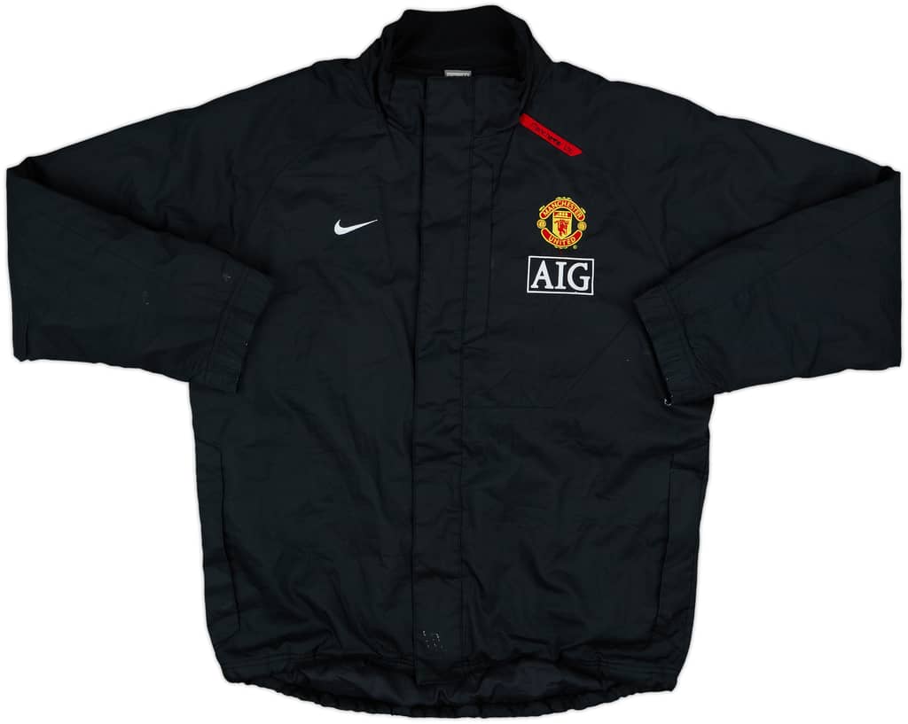 2007-08 Manchester United Nike Padded Jacket - 7/10 - (M)