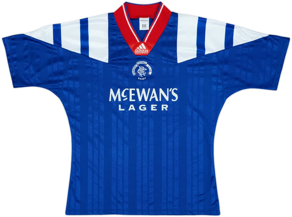 1992-94 Rangers Home Shirt - 9/10 - (M/L)