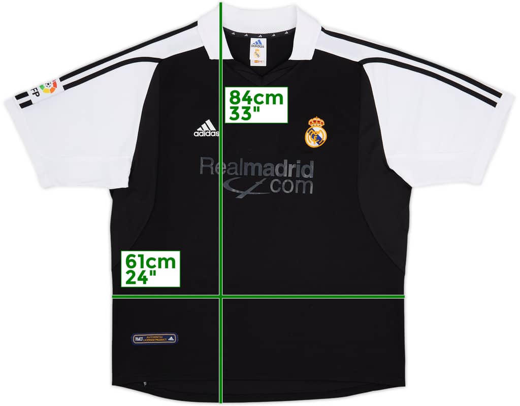 2001 Real Madrid Away Shirt - 4/10 - (XL)