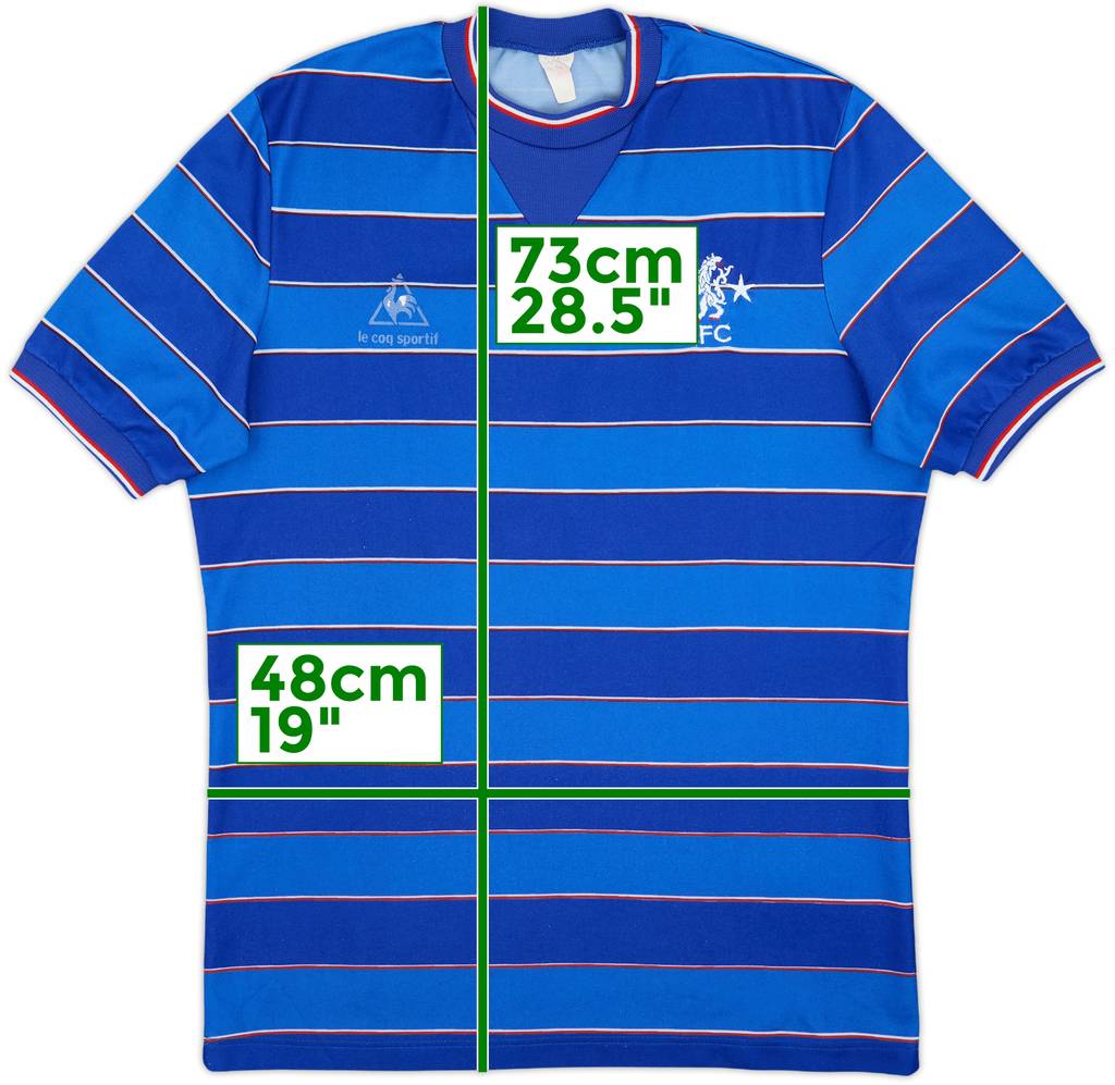 1983-85 Chelsea Home Shirt - 6/10 - (XL)