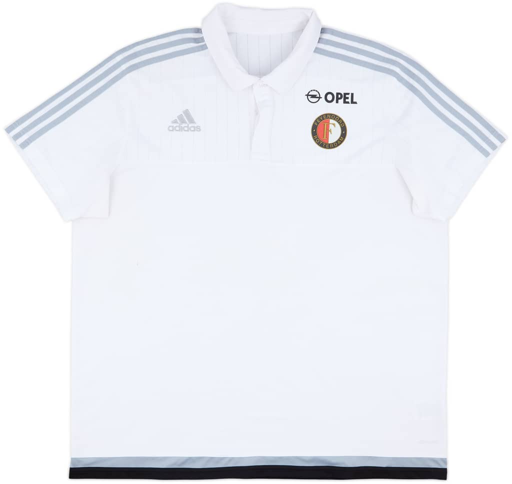 2015-16 Feyenoord adidas Polo Shirt - 8/10 - (XXL)