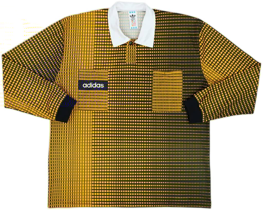 1994-96 adidas Referee Template L/S Shirt - 8/10 - (XL/XXL)