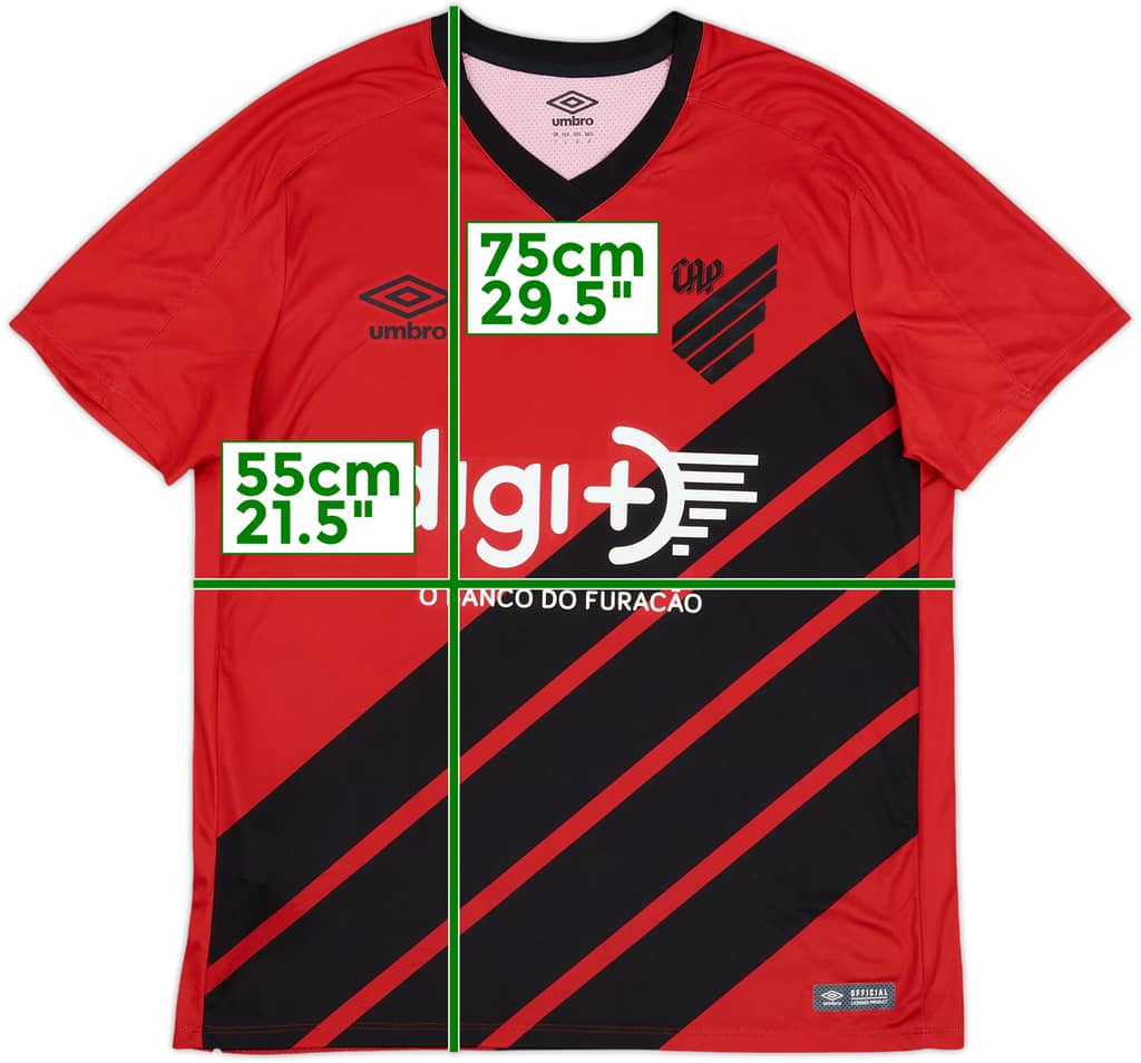 2019 Athletico Paranaense Home Shirt - 8/10 - (L)