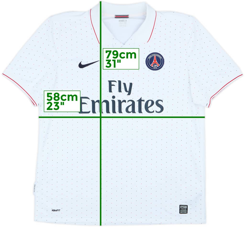 2009-10 Paris Saint-Germain Away Shirt - 10/10 - (XL)