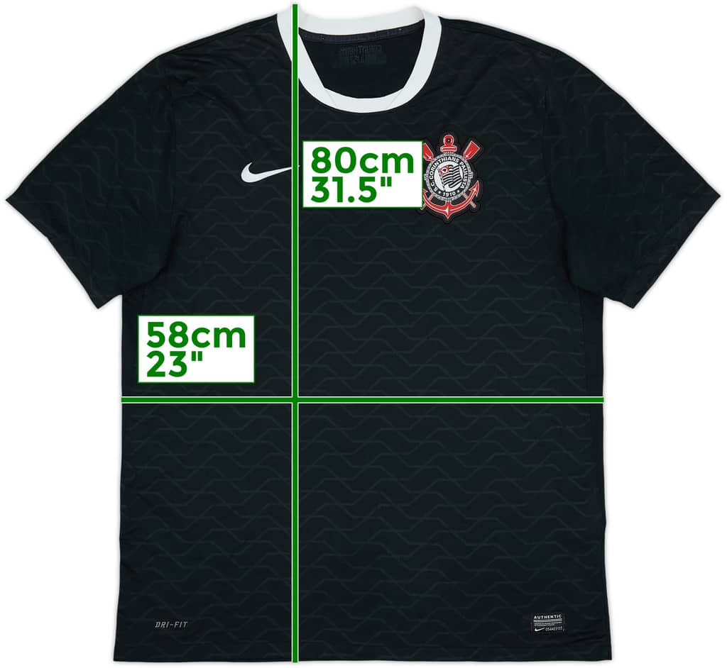 2010 Corinthians Away Shirt - 6/10 - (XL)