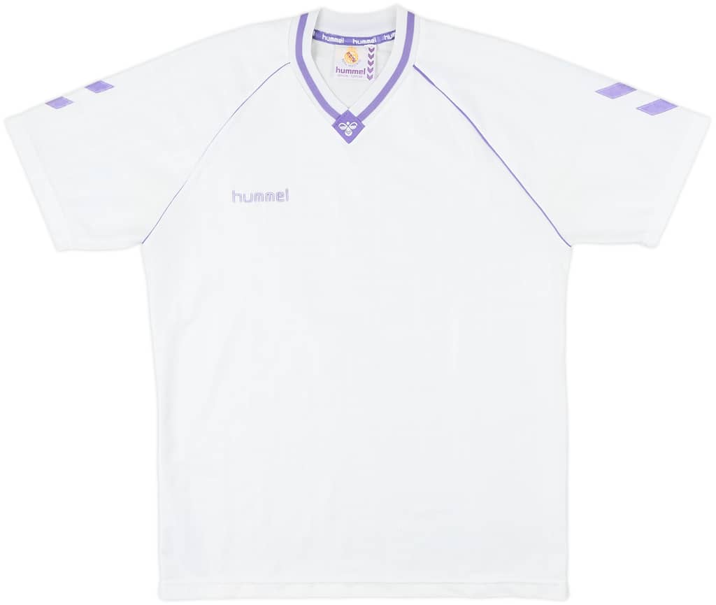 1990-91 Real Madrid Home Shirt - 7/10 - (L)