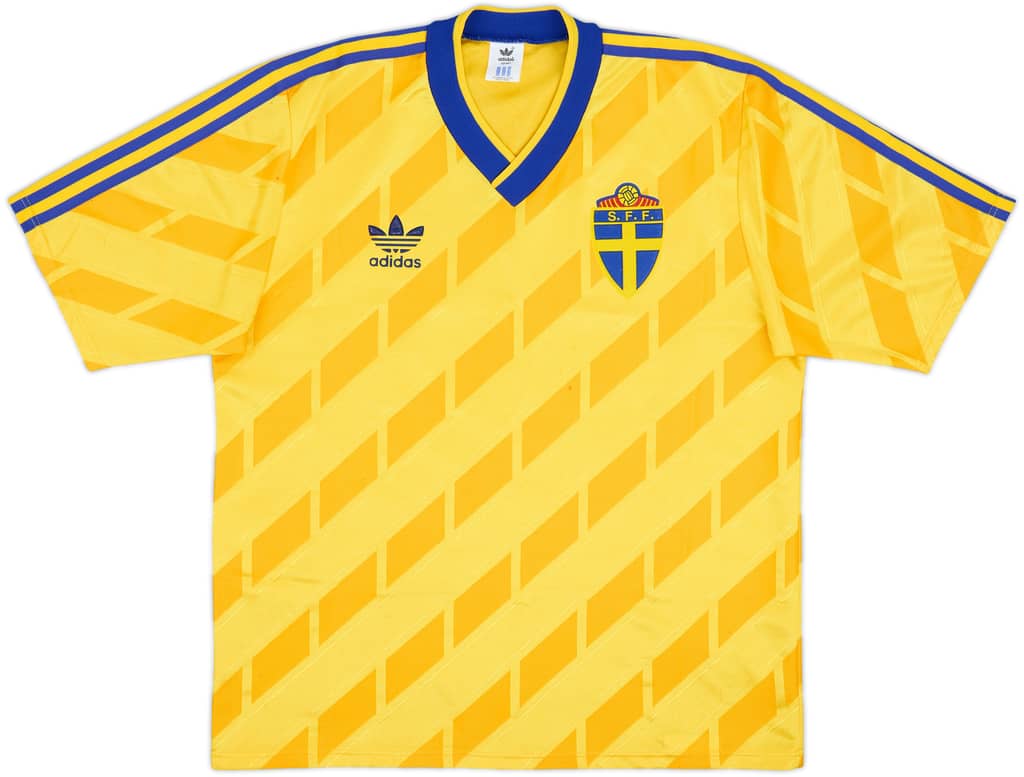 1988-91 Sweden Home Shirt - 8/10 - (L)