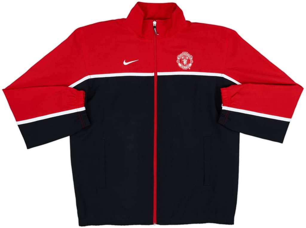 2003-04 Manchester United Nike Track Jacket - 8/10 - (L)