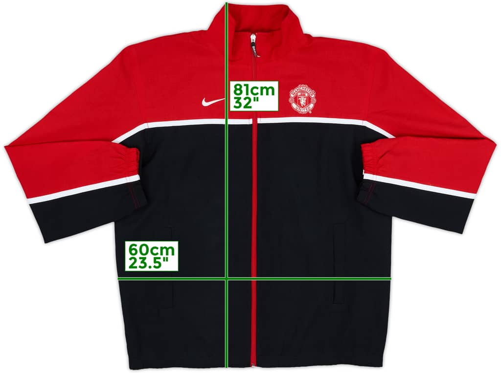 2003-04 Manchester United Nike Track Jacket - 8/10 - (L)
