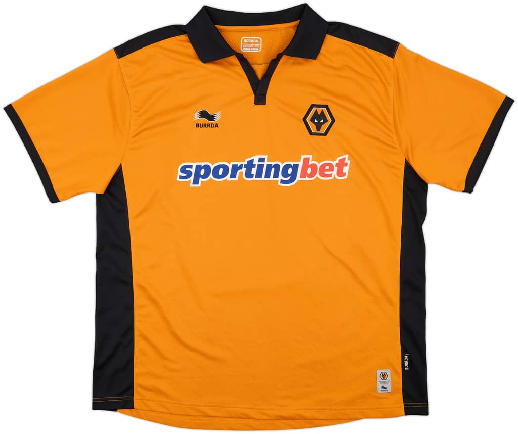 2010-11 Wolves Home Shirt - 8/10 - (XXL)