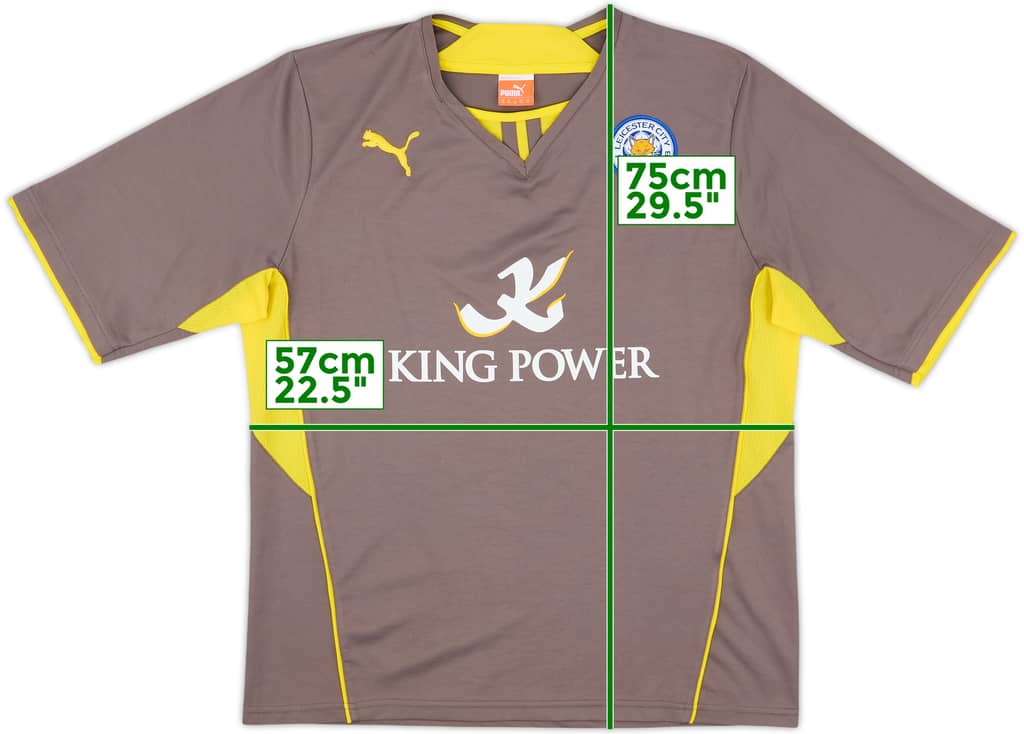 2013-14 Leicester Away Shirt - 6/10 - (XL)