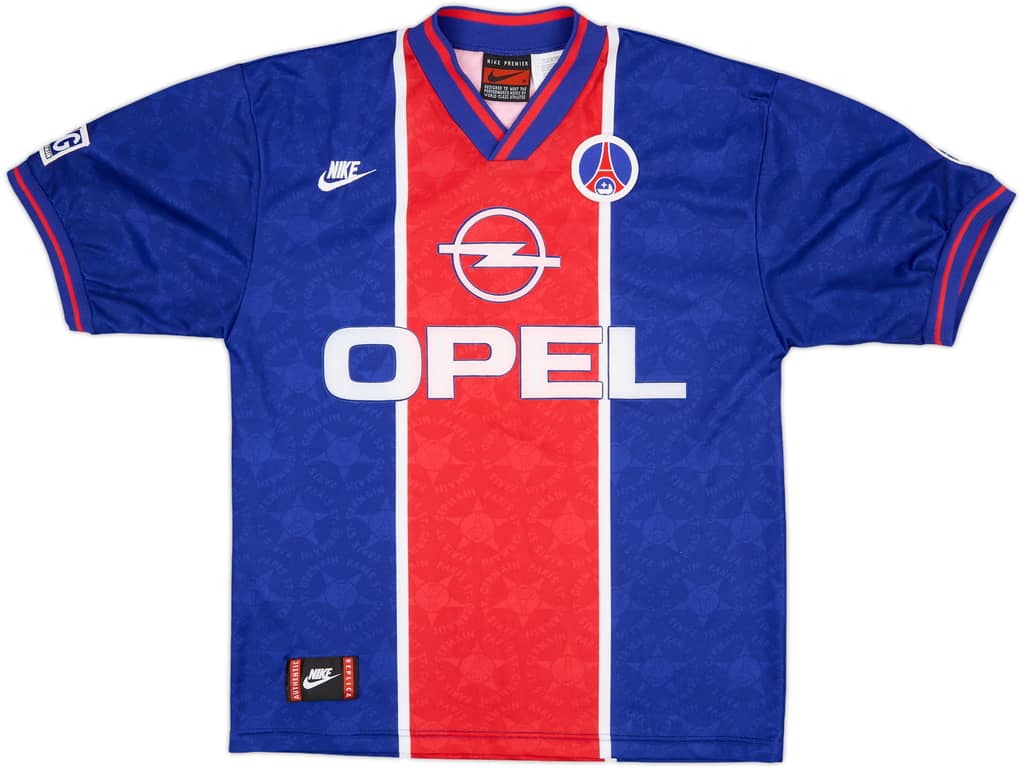 1995-96 Paris Saint-Germain Home Shirt - 9/10 - (M)
