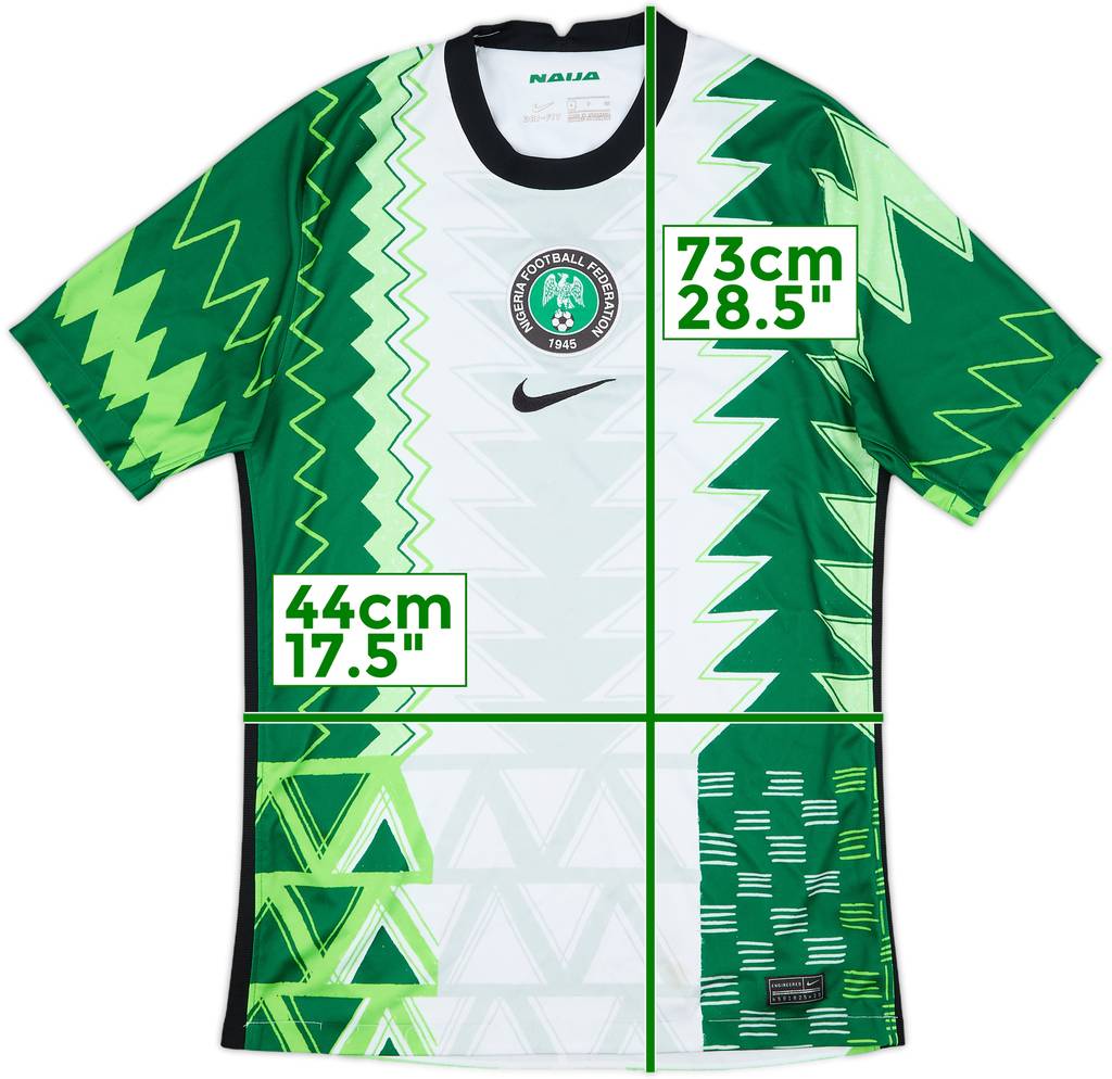 2020-21 Nigeria Home Shirt - 7/10 - (S)
