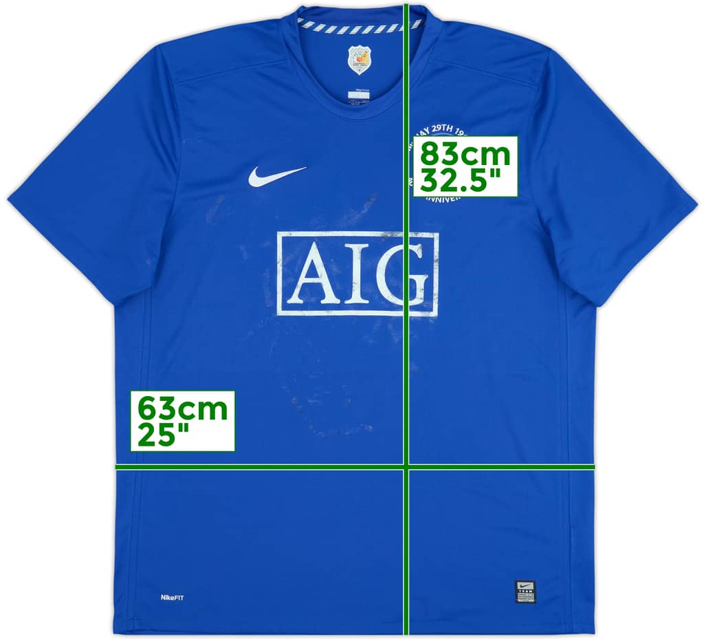 2008-09 Manchester United Third Shirt - 4/10 - (XXL)