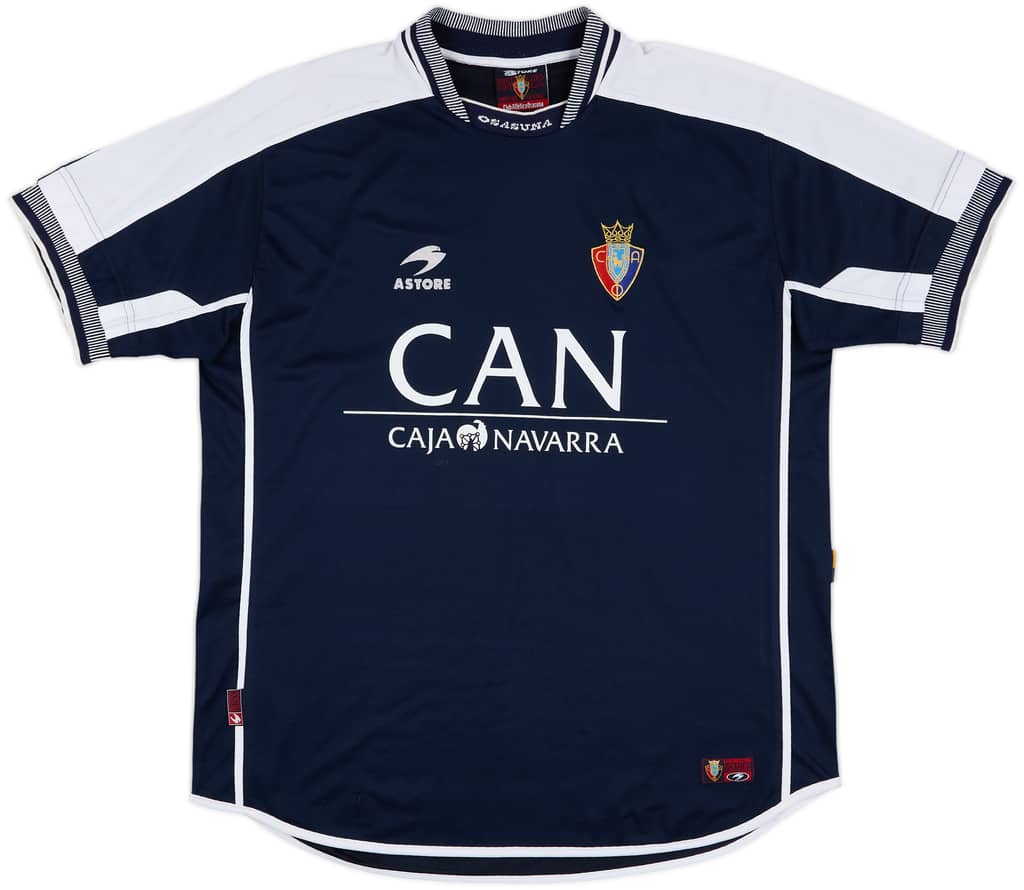 2000-01 Osasuna Away Shirt - 7/10 - (XXL)