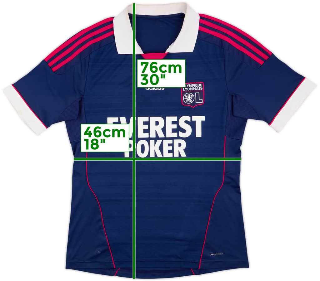 2011-12 Lyon Away Shirt - 6/10 - (S)