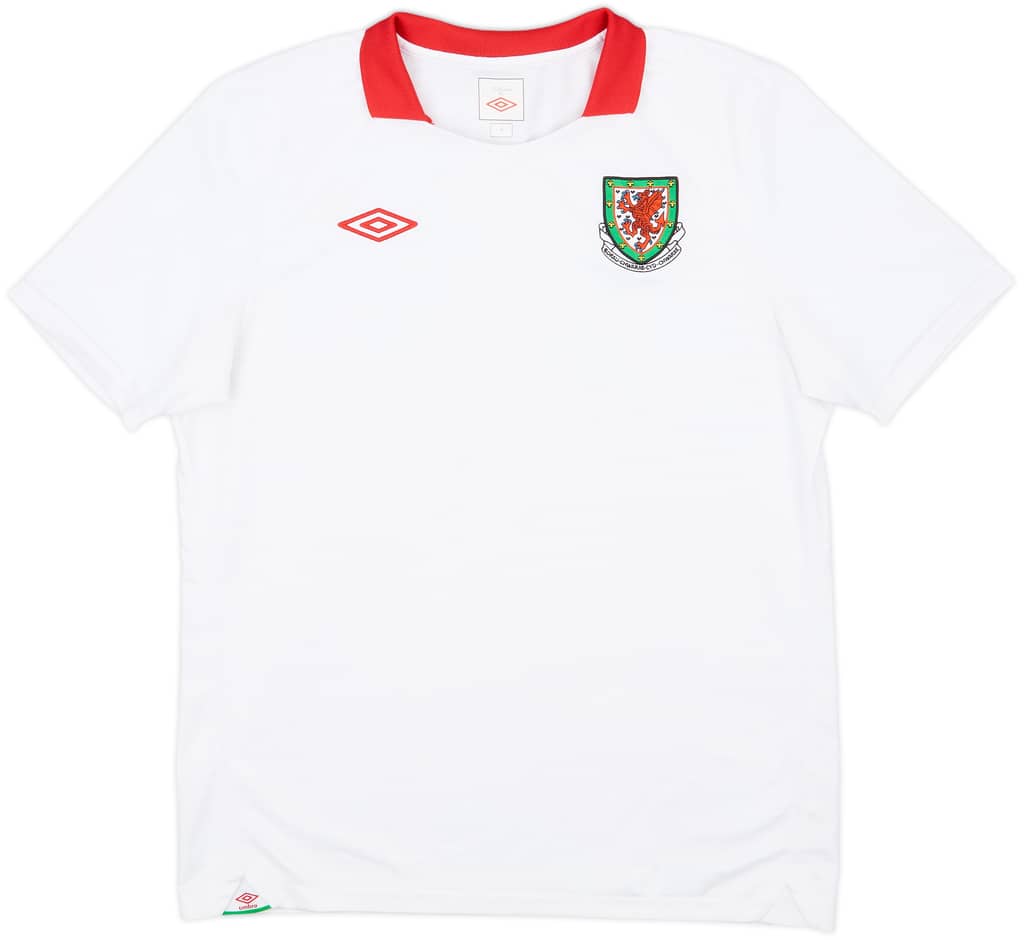 2010-11 Wales Away Shirt - 8/10 - (M)