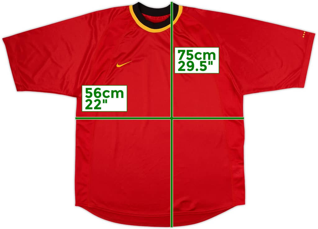 2000-02 Belgium Home Shirt - 9/10 - (M)