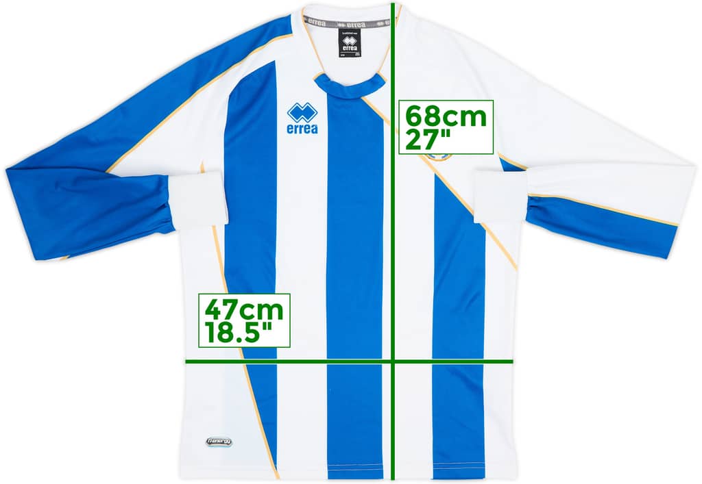 Camiseta de local de manga larga del Akragas 2012-13 - 9/10 - (M)