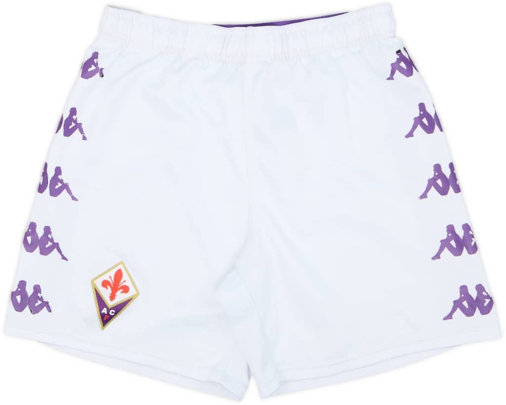 2020-21 Fiorentina Home Shorts - 5/10 - (S)