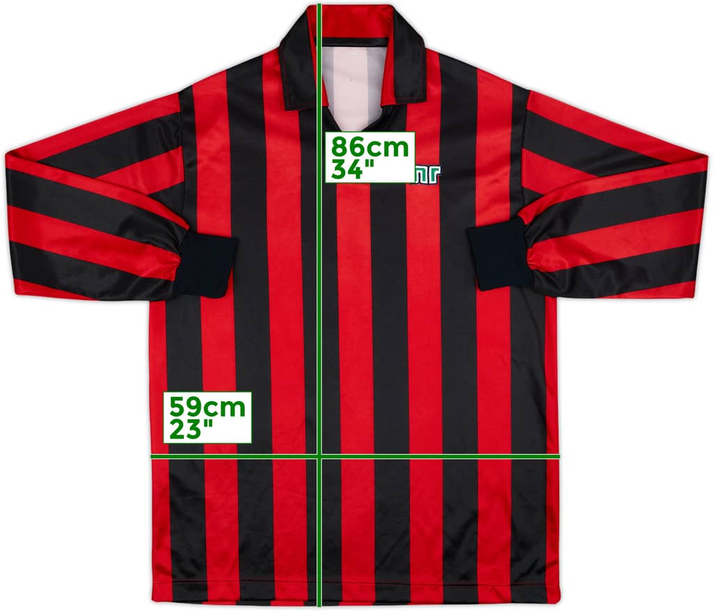 1990s Ennerre Template L/S Shirt - 9/10 - (XL)