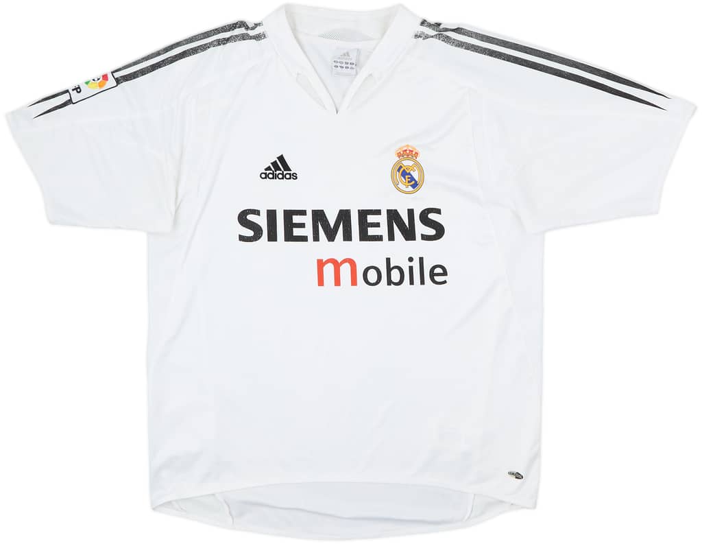 2004-05 Real Madrid Home Shirt - 5/10 - (M)