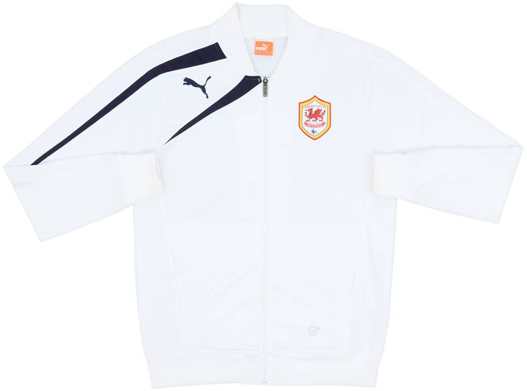 2012-13 Cardiff City Puma Track Jacket - 6/10 - (M)