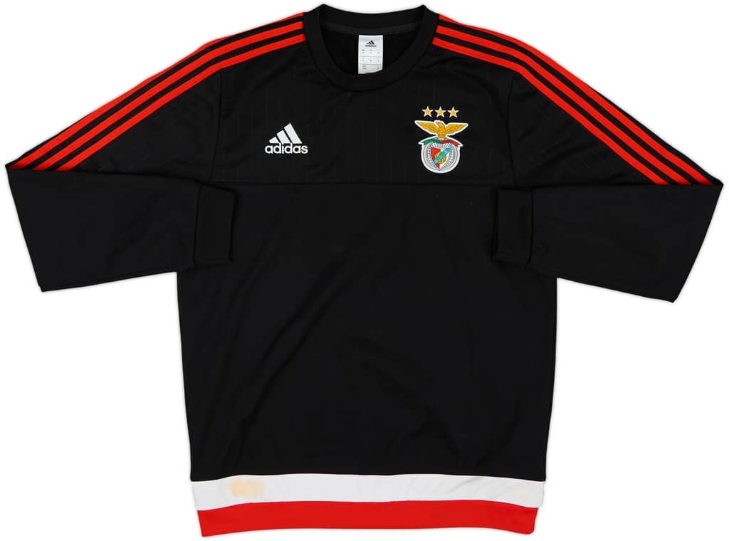 2015-16 Benfica adidas Sweat Top - 6/10 - (M)